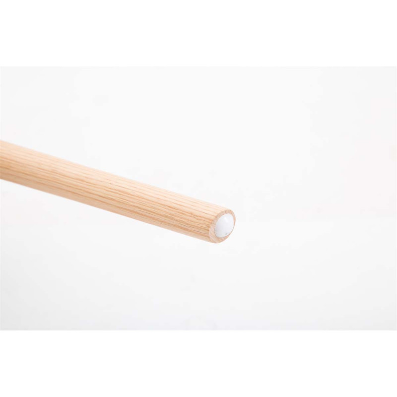 Sedia da pranzo Giza, tessuto Natura, grigio scuro